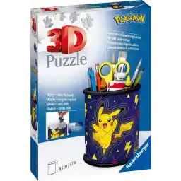 Ravensburger - Pokémon پازل سه بعدی - جعبه مداد - 54 عدد