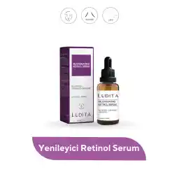 سرم ضد چروک و تجدید کننده رتینول لودیتا (VIT A) (0.3% رتینول، سرامید، اسکوالان)