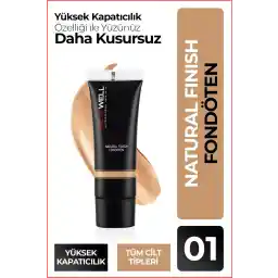 فوندوتن شماره 01 فینیش طبیعی خوب جدید