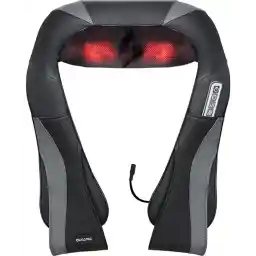 بالشتک ماساژ شیاتسو Auronic - دستگاه برقی ماساژ گردن - دستگاه ماساژ - دستگاه ماساژ گردن و شانه - مادون قرمز - مشکی/خاکستری