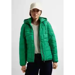 Cecil Sportive Padded Jacket Dames Jas - kleur Evergreen - Maat s