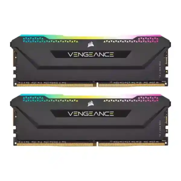 رم کورسیر VENGEANCE RGB PRO SL Black 32GB 16GBx2 3600MHz CL18