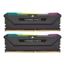 رم کورسیر VENGEANCE RGB PRO SL Black 32GB 16GBx2 3600MHz CL18