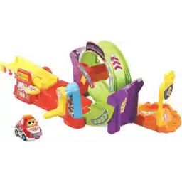 VTechToet Toet Cars Race & Stunt Looping - هدیه - اسباب بازی های آموزشی کودک - 1 تا 5 سال