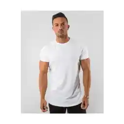 تی شرت یقه خدمه ای 100% پنبه ای مردانه EMTA White Basic