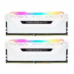 رم کورسیر VENGEANCE RGB PRO White 32GB 16GBx2 3200MHz CL16 رم کورسیر VENGEANCE RGB PRO White 32GB 16GBx2 3200MHz CL16