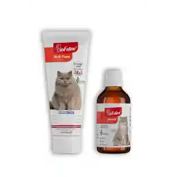 BioFeline Plus+b For Cats 50ml & Multi Paste 100g