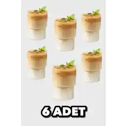 Şahane Pazar 6 تکه میکا به سبک اوریگامی مقاوم در برابر حرارت میکا شیشه ای مد روز Fma250802