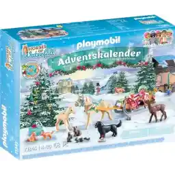 PLAYMOBIL Advent Calendar Horses: کریسمس سورتمه سواری - 71345