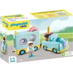 PLAYMOBIL 1.2.3 کامیون دونات - 71325
