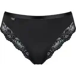 sloggi Romance Dames Tai slip met kant - Zwart - Maat 40