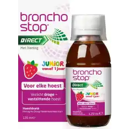 Bronchostop Direct Junior - Hoestdrank - Met honing - 120ml