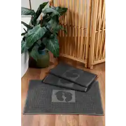 ست حوله پاک کن پا آنتراسیت تابیا هوم 3 عددی 780 گرم.