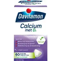 کلسیم داویتامون با ویتامین D3 - طعم نعناع - مکمل غذایی