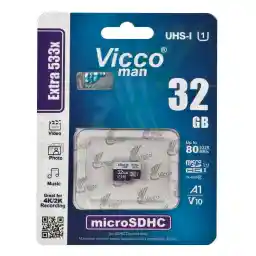 کارت حافظه microSDHC ویکومن مدل 533X کلاس 10 استاندارد UHS-I U1 سرعت 80MBps ظرفیت 32 گیگابایت