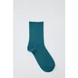 جوراب مدال پایه زنانه کتیا و استخوانی سبز