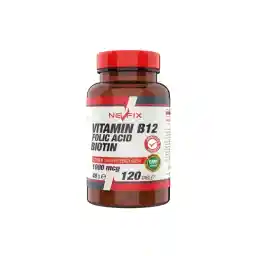 قرص Nevfix Vitamin B12 Folic Acid Biotin 120