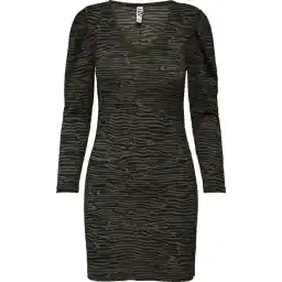 JdY JDYKIRKBY LILJE 7/8 AOP SHORT DRESS JRS Dames Jurk - Maat M