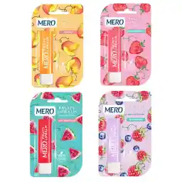 پک بالم لب میوهای مرو مجموعه 4 عددی