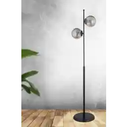 ESSLİGHT چراغ کف شیشه ای گلوب مدرن دودی Maraz