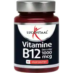 لوکوویتال ویتامین B12 1000 میکروگرم مکمل غذایی - 60 قرص جویدنی - طعم گیلاس
