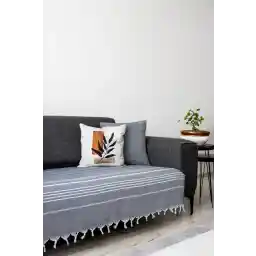 نرم ترین روکش مبل حاشیه دار 200x115 سانتی متری که روی صندلی را می پوشاند، روکش مبل سلطان، روکش مبل تخت خواب شو