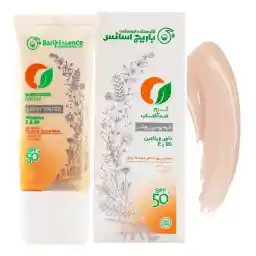 کرم ضد آفتاب SPF50 باریج اسانس مناسب پوست نرمال و خشک حجم 60 میل- روشن