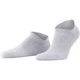 FALKE Cool Kick anatomische pluche zool functioneel garen sneakersokken unisex grijs - Maat 39-41