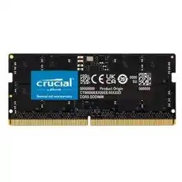رم لپ تاپ DDR5 تک کاناله 4800 مگاهرتز CL40 کروشیال مدل CT16 ظرفیت 16 گیگابایت رم لپ تاپ DDR5 تک کاناله 4800 مگاهرتز CL40 کروشیال مدل CT16 ظرفیت 16 گیگابایت