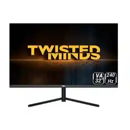 مانیتور گیمینگ تویستد مایندز مدل TM32FHD240VA سایز 32 اینچ Twisted Minds TM32FHD240VA 32 Inch Full HD Flat Gaming Monitor