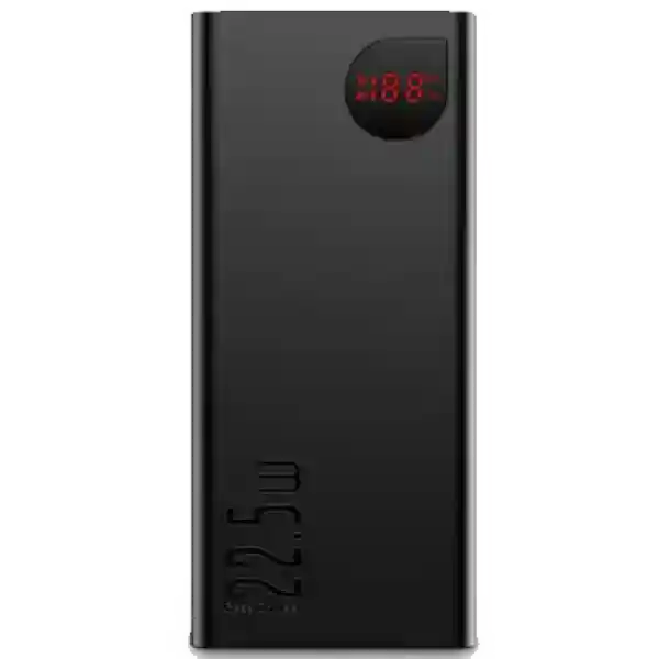 پاوربانک باسئوس مدل ADAMAN METAL DIGITAL DISPLAY ظرفیت 10000 میلی آمپر ساعت