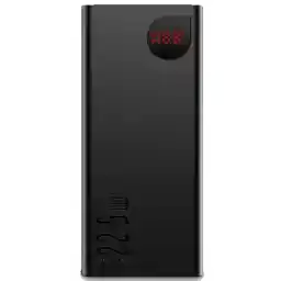 پاوربانک باسئوس مدل ADAMAN METAL DIGITAL DISPLAY ظرفیت 10000 میلی آمپر ساعت