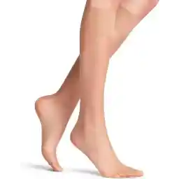 FALKE Shelina beige, glanzend ultra transparant 12 Denier pantykousen dames beige - Maat 39-42