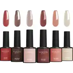 ست 6 تکه ژل مودز - لاک ناخن ژل - 8ML - Love Story - Gellac - ناخن - پکیج استارت ژل لاک - رنگ های شیک