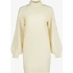 لباس بافتنی زنانه دو روزه بژ - سایز S