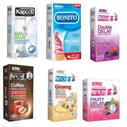 پک کاندوم مدل 01 مجموعه شش عددی