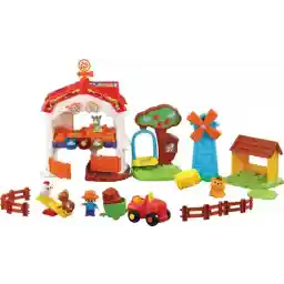 VTech Zoef Zoef Animals Happy Animal Farm - هدیه - ست فیگور اسباب بازی - اسباب بازی با آهنگ و واکنش - 1 تا 5 سال