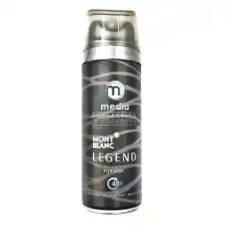 اسپری خوشبو کننده بدن مردانه مدیا مدل مون بلان حجم 200 میلی لیتر
