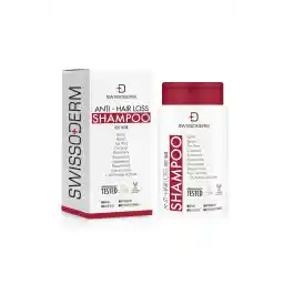 شامپو ضد ریزش مو سوئیسودرم، موهای چرب، گیاهی، اکستنشن سریع، بیوتین، بدون سولفات و بدون نمک شفاف کننده 300 میلی لیتر