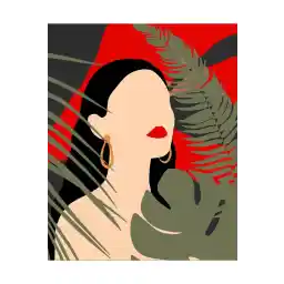 wombhobby Note Mine Painting by Numbers Set 30x40 Cm (بند روی بوم)