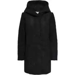 JDY JDYSONYA LONG BOUCLE HOOD JACKET OTW HAB Dames Jas - Maat M