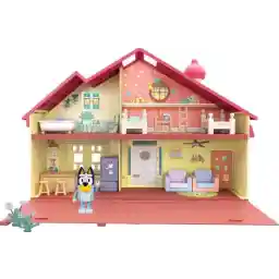 BLUEY - خانه بازی با 4 اتاق و لوازم جانبی - مجموعه بازی