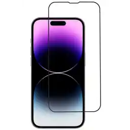 محافظ صفحه نمایش خمیده CEPSTOK iPhone 14 Pro Max Unbreakable Glass 5d Premium Sapphire Curve Full Covering Curved Screen Protection