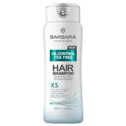 شامپو کنترل کننده چربی باربارا حاوی عصاره درخت چای حجم 380 میل