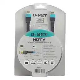 کابل HDMI دی-نت مدل HDTV 2.0 طول 5 متر D-net HDTV 2.0 HDMI Cable 5m