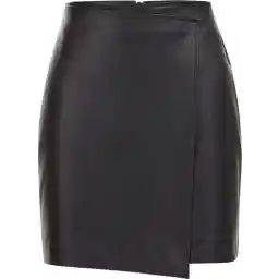 WE Fashion Dames rok van imitatieleer