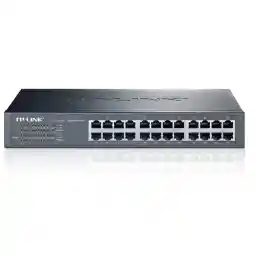 سوییچ 24 پورت گیگابیتی و دسکتاپ/رکمونت تی پی-لینک مدل TL-SG1024D TP-LINK TL-SG1024D 24-Port Gigabit Desktop/Rackmo