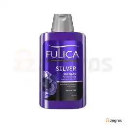 شامپو بدون سولفات ضد زردی سیلور فولیکا مناسب موهای بلوند یخی، پلاتینه و نقره ای 200 میل