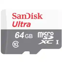کارت حافظه microSDXC سن دیسک مدل Ultra کلاس 10 استاندارد UHS-I U1 سرعت 100MBps ظرفیت 64 گیگابایت
