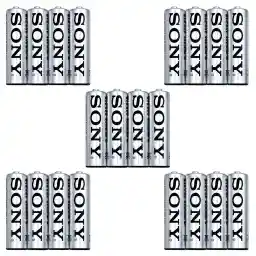 باتری نیم قلمی سونی مدل New Ultra بسته 20 عددی